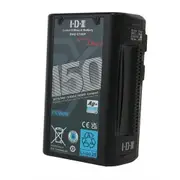 IDX DUO-C150P 145Wh High-Load Li-Ion V-Mount Battery with 2x D-Tap and USB-PD