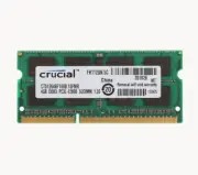 Crucial 4GB 2RX8 PC3L-12800S DDR3 1600Mhz 204Pin Laptop Memory RAM SODIMM #8E