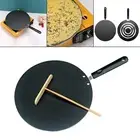 1Pcs Pancake Round Griddle Nonstick Crepe Maker Pan for BBQ Grill Home
