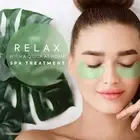 Case of 20 Under eye Gel Patches 60 Pcs Green Tea Eye For Dark Circles Puffiness