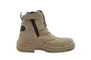 *NEW* King Gee Mens Bennu PRO 6" Safety Work Boot K28010 - Stone