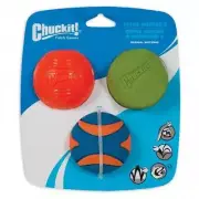 Chuckit! Fetch Medley Balls Gen2 Medium 6Cm - 3Pk