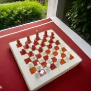 "White Marble & Red Onyx Chess Set – Vintage Marble Chess Collection Perfect