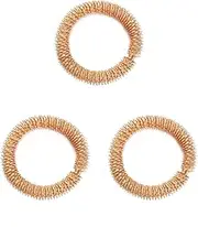 FOMIYES 3 Pieces Acupressure Spiky Sensory Finger for Fingers Stress Reliefs Wrist Massage to Improves Blood Circulations