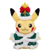 Pokmn Warm Christmas Gift Anime Pikachu Xmas Tree Plush Doll Plush Toy