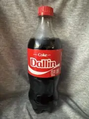 Share a Coke with Dallin 2025 Personalized Gift Coca~Cola Bottle 20oz