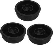 Outanaya 3pcs Sandbag Stand Base Cover with Water Inlet Plug for Punching Bag Durable Cap for Enhanced Stability Boxing and Martial Arts Training
