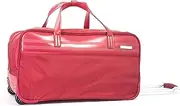 [Calvin Klein] Greenwich 2.0 Wheeled Duffle, Red