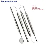 Dental Tooth Cleaning Kit Dentist Scraper Pick Calculus Plaque Floss Remover set