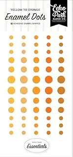 Echo Parch Adhesive Enamel Dots Yellow