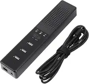 TEHAUX Home Office Pc Laptop Speaker Stereo Effect Mini Audio Microphone Portable