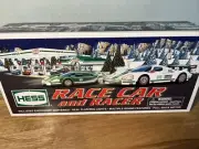 HESS 2009 Race Car and Racer Flashing Lights and Sounds NIB - Pull Back Motor