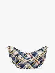 smile tweed small crossbody