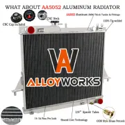 3Row Radiator For Holden Rodeo RA 03-07;Colorado Rc 08-16 ISUZU D-MAX 07-12 MT