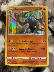 Pokemon Champion's Path Holo Rare Machamp 026/073 Card! NEW! Pack Fresh!