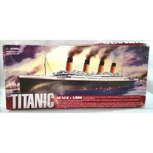 電影 鐵達尼號 Titanic 1/800 模型 船艦