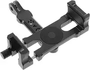Phone Compatible 360° Rotating Cell Phone Clamp Holder with Tripod Mount 62-87mm Stable Desktop Stand