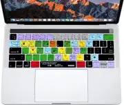 English Shortcut Silicone Keyboard Skin Cover for 2016 Touch Bar M Ableton Live