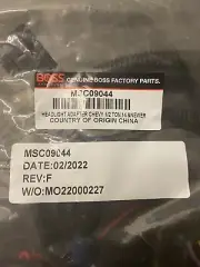 BOSS OEM SNOW PLOW HEADLIGHT ADAPTERS CHEVY/GMC 1500/2500 MSC09044