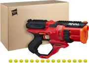 Nerf Rival Roundhouse XX-1500 Red Blaster 15 Nerf Rounds 5 Magazines 14+ Toy Gun
