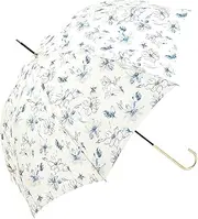 ビコーズ(because) Because B-152543 Long Umbrella Tone Flower White