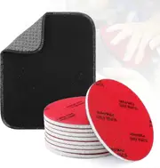 Bowling Ball Sanding Pad Set - Auniq 9pcs Set 500, 1000, 2000 Grit With Microfiber Bowling Towel