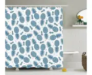 (180cm W By 190cm L, Multi 6) - Ambesonne Pineapple Decor Collection, Island Themed Minimalistic Multi-Sized Tropic Fruity Pineapple Printed Vintage Styl