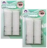2 Packs Invisible Double Side Eyelid Tapes Stickers, Medical-use Adhesive Eyelid Strips, Instant Eye Lift Without Surgery, Perfect for Hooded, Droopy, Uneven, Mono-eyelids