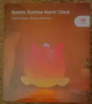 Aurora Sunrise Simulation Alarm Clock Bluetooth Speaker Wake Up Light - New!