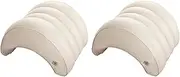 Intex 28501E Hot Tub Removable Inflatable Lounge Headrest Pillow Spa Accessory for Backyard, (2 Pack)