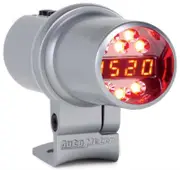 Auto Meter Level 1 External Digital Pro Shift Light Shift-Lite Silver Amber