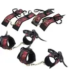 BDSM Bondage Handcuffs Ankle Cuffs Wrist Cuffs Couples Restraints Sex Toy