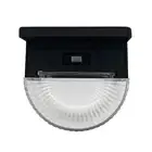 4pcs Solar Garden Lights Durable Small Solar Power Led Fence Light Plastic