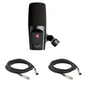sE DCM3 Dynacaster Mic Bundle with 2 XLR Cables & 10 Cable Ties