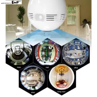 Panoramic Camera 360 Degree LED Light Bulb Wifi CCTV IP moni