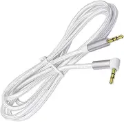 Male to Male Connector Earphone Wire Line 3.5mm Cable 90 Degree Right Angled Auxiliary Cord for Amplifier