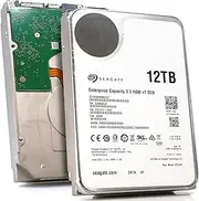 Seagate Enterprise Capacity v7 ST12000NM0127 - Hard Drive - 12 TB - Internal - 3.5 Inch - SATA 6Gb/s - 7200 RPM - 256MB Cache (Refurbished)