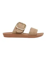 [Sandler] Garnet Taupe Smooth Sandals