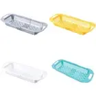 Expandable Dish Dry Rack Retractable Drain Basket Collapsible Sink Organizers