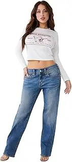 [True Religion] Women's Ricki Relaxed Straight Jean