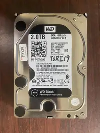 在飛比找露天拍賣優惠-WD 黑 2TB WD2003FZEX