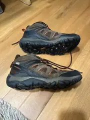 New Men`s Merrell Outmost Mid Vent WP Hiking Boots J09519