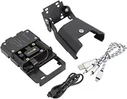 Motorcycle Navigation Bracket Motorcycle Mobile Phone Bracket NavigationPlate Bracket for Ducati for Multistrada 1200 2015 2016 2017 2018 2019 2020 Phone Mount (Color : A Set)
