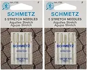 Euro-Notions Stretch Machine Needles Size 75/11, 5/Pkg (2 Packs)