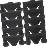 [MOLUCKFU] 10PCS Air Fryer Bumpers Triangle Corner Protectors Heat Resistant Easy to Clean Replacement Feet for Air Fryer Trays Safeguard Against Scratches Damage
