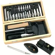 Assorted Hobby Knife Set Art Crafts Craft Repair Model Building Tools 30Pcs