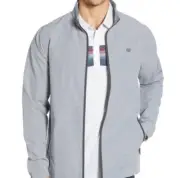 Travis Mathew Above Board Jacket Gray Size Large