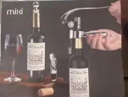 MIXI Wine Bottle Opener Corkscrew Set, Wine Openers, 9 Pcs Rabbit Wine Opener...