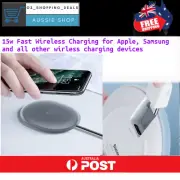 New Baseus Jelly Wireless Charger 15W FAST CHARGE for Apple Samsung and more