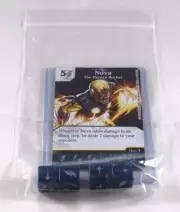 Marvel Dice Masters Avengers VS. X-Men AVX * NOVA RARE Uncommon Set CUR + 4 Dice
